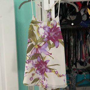 Flowered blouse XS Jennifer Lopez